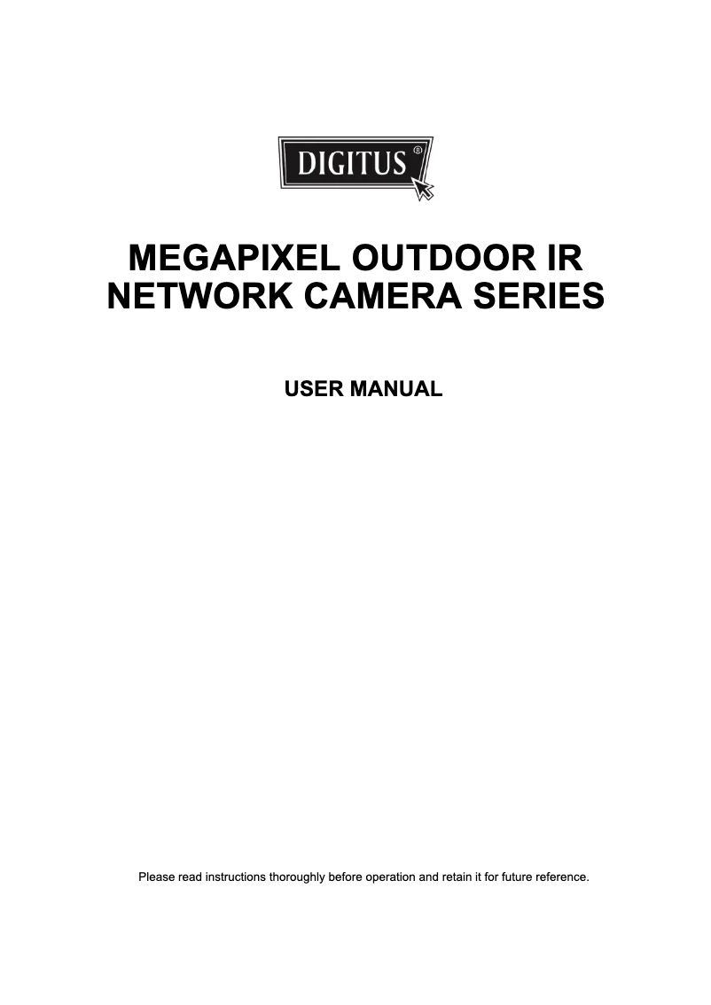 First page image of the manual for DN-16064