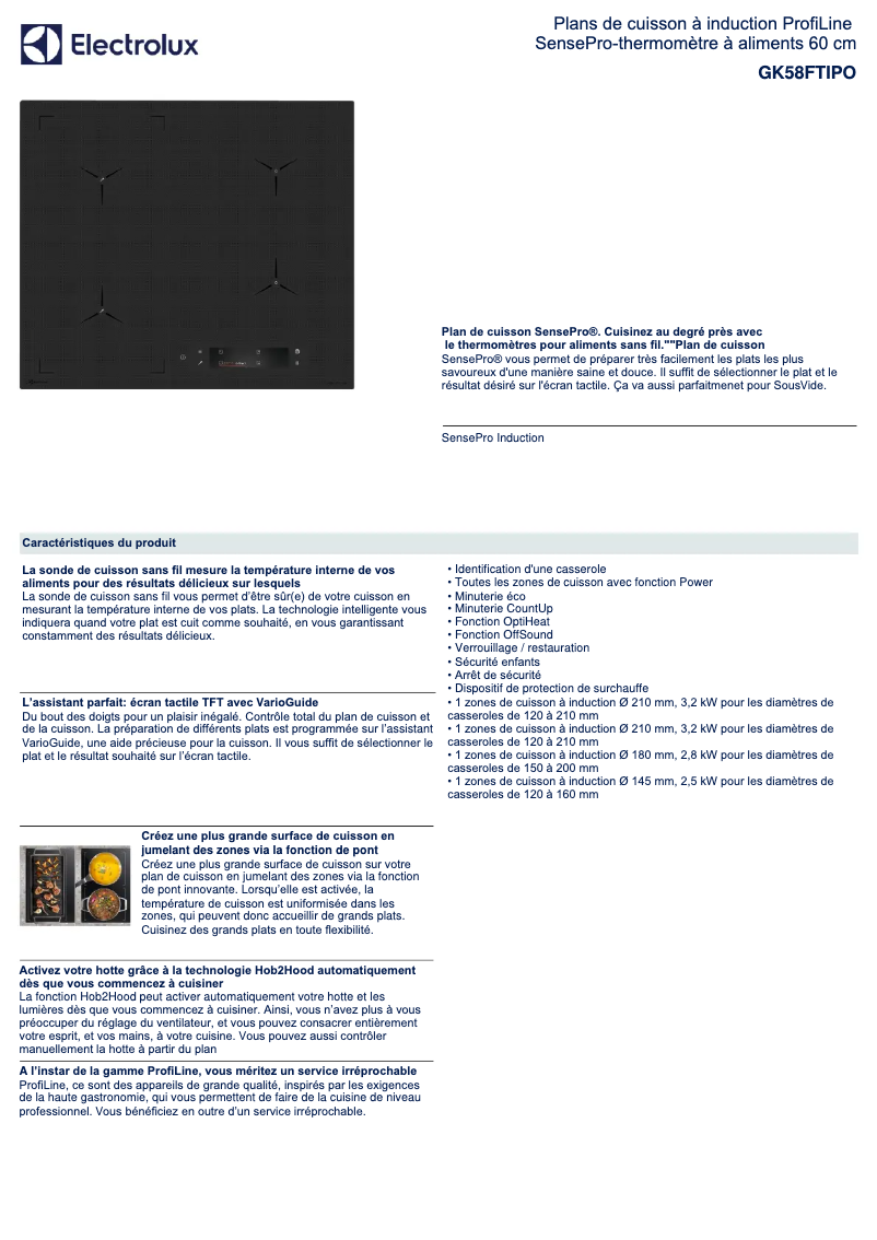 First page image of the manual for GK58FTIPO