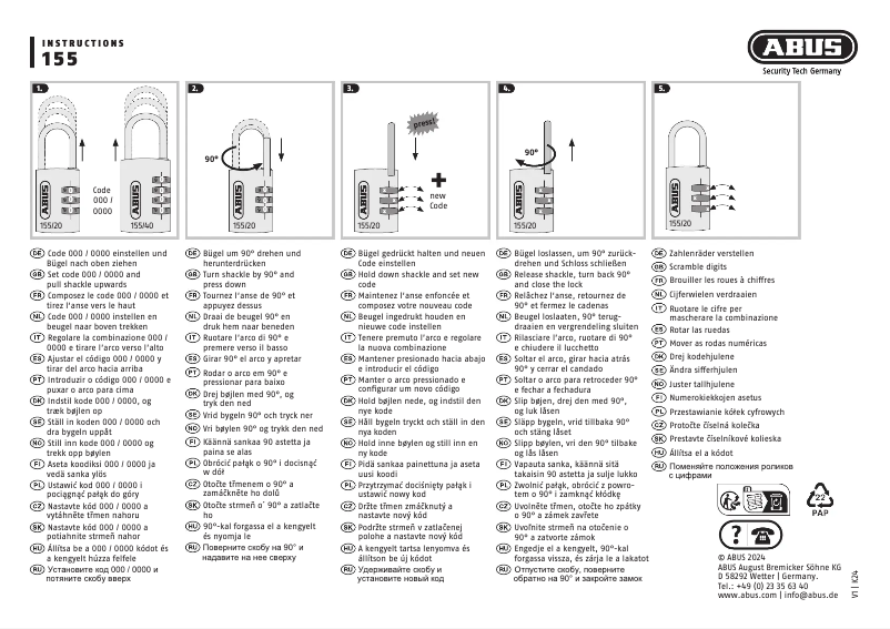 Image de la première page du manuel de l'appareil 53510
