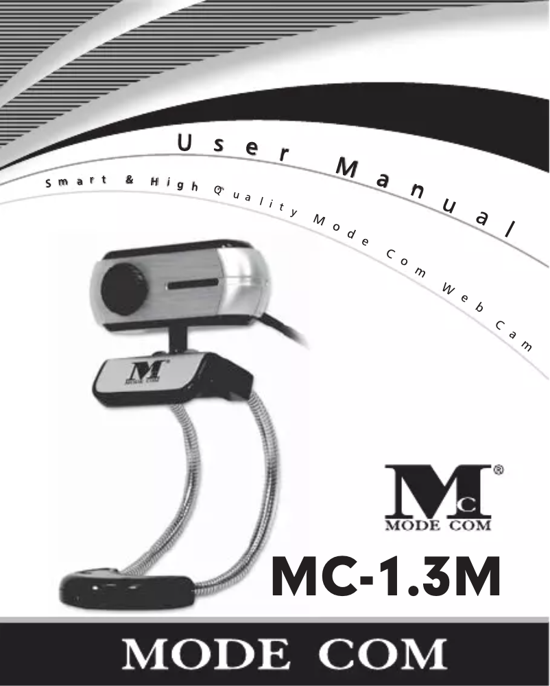 Page 1 of the manual User Manual ModeCom MC-1.3M