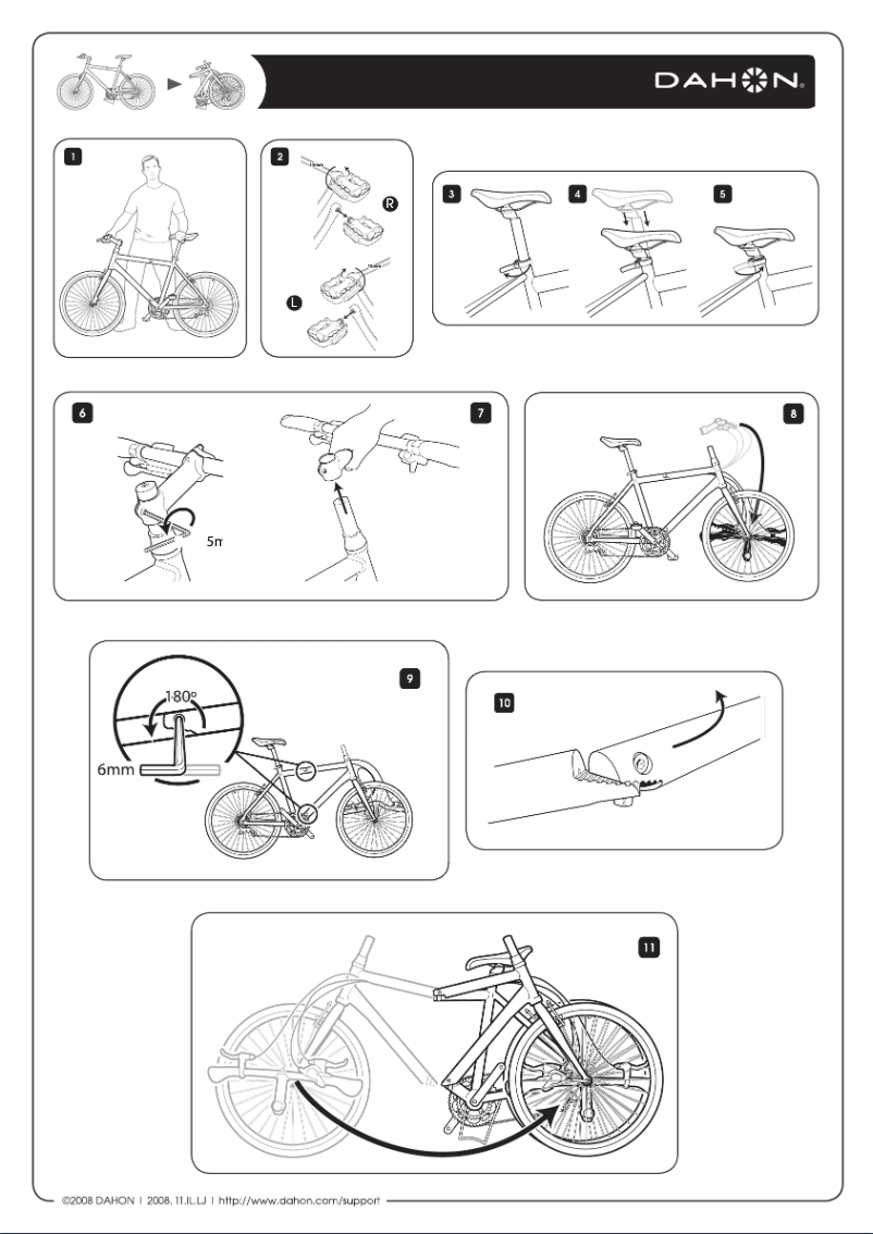 Page 1 of the manual User Manual Dahon Tournado