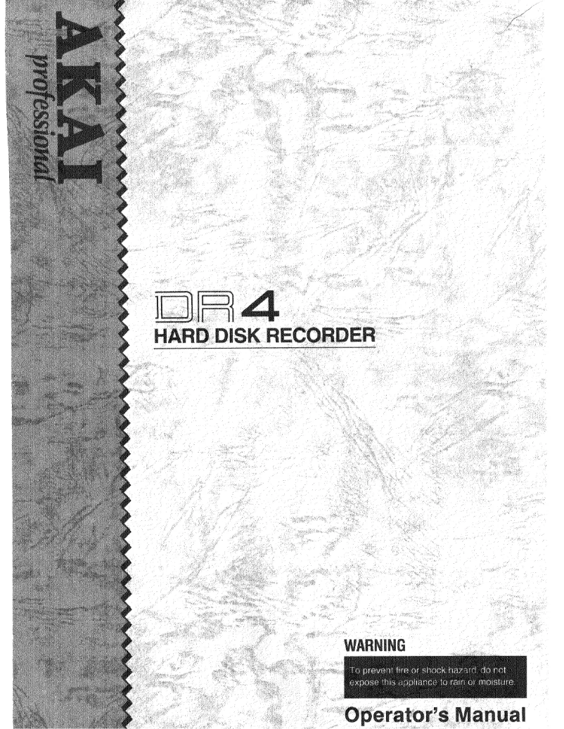 Image de la première page du manuel de l'appareil DR4