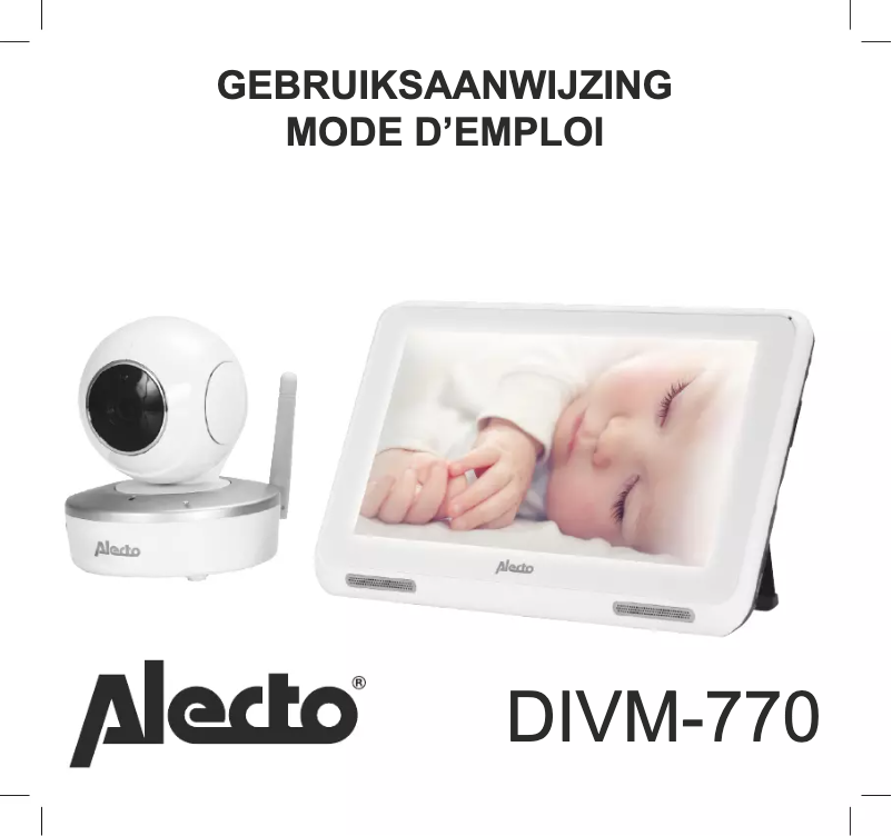 First page image of the manual for DIVM-770