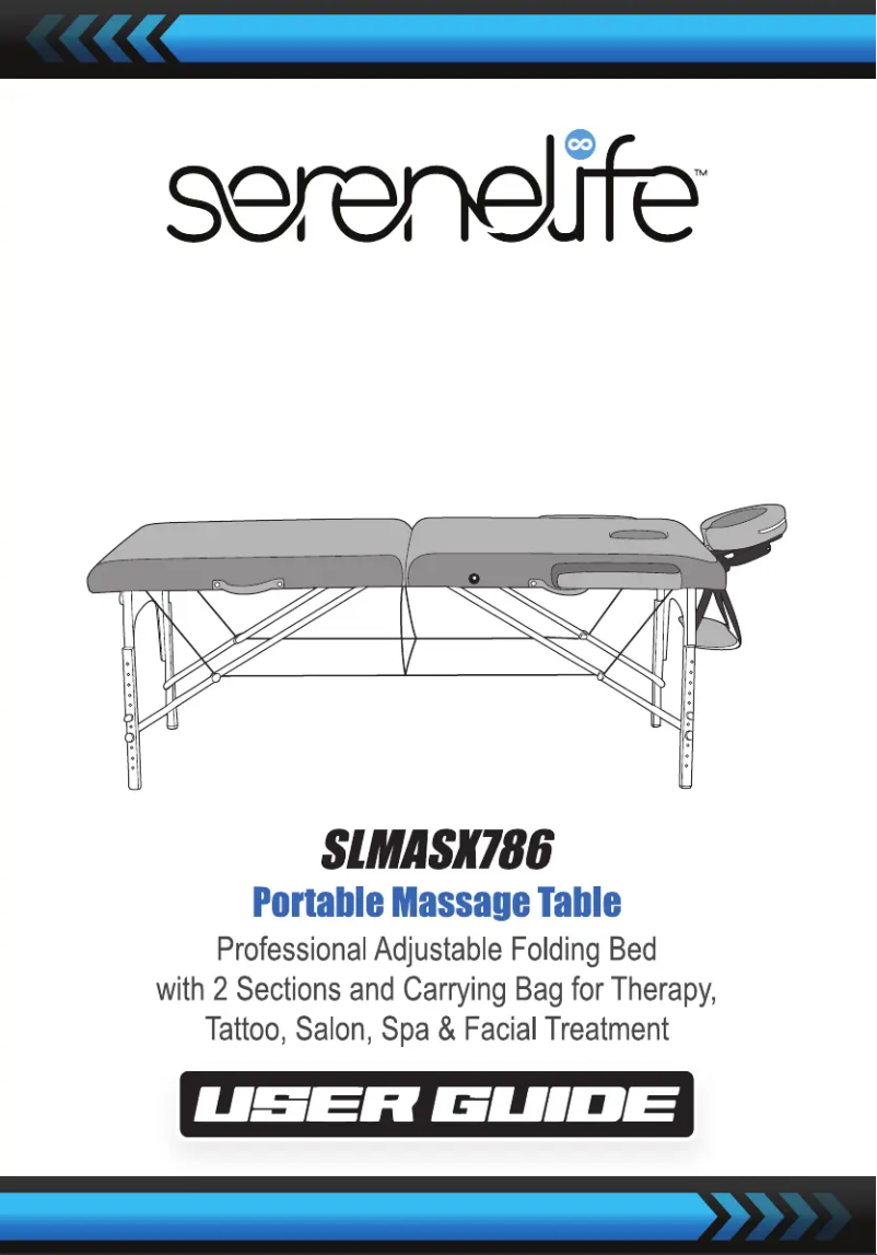 Page 1 of the manual User Manual SereneLife SLMASX786