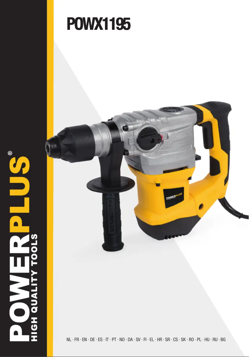 Page 1 of the manual User Manual PowerPlus POWX1195