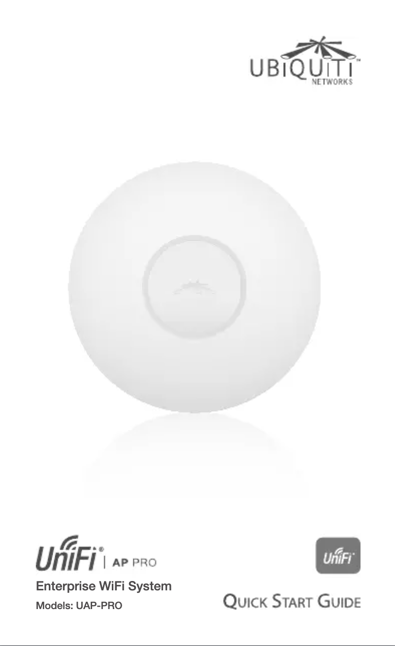 Page 1 of the manual User Manual Ubiquiti Networks UniFi AP