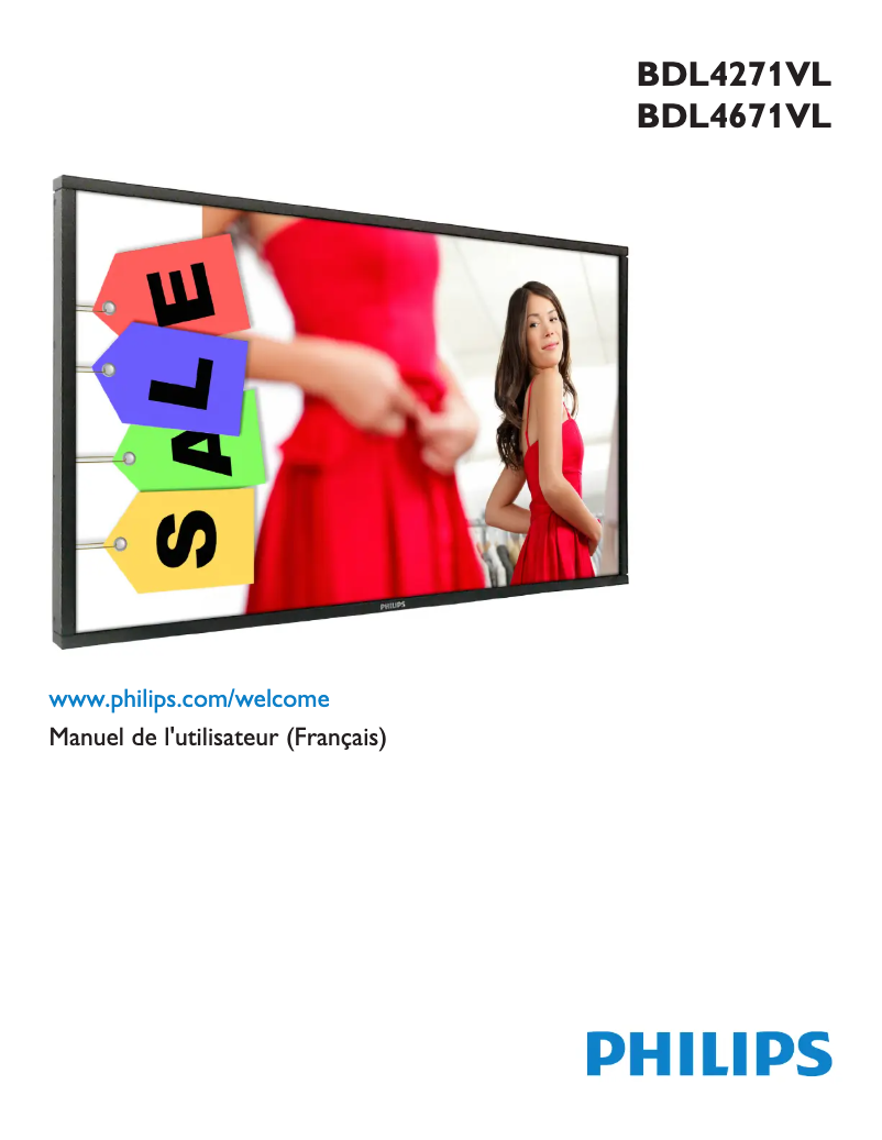 First page image of the manual for BDL4671VL