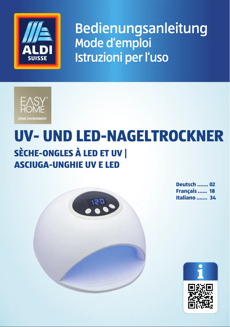 First page image of the manual for GT-ND-01