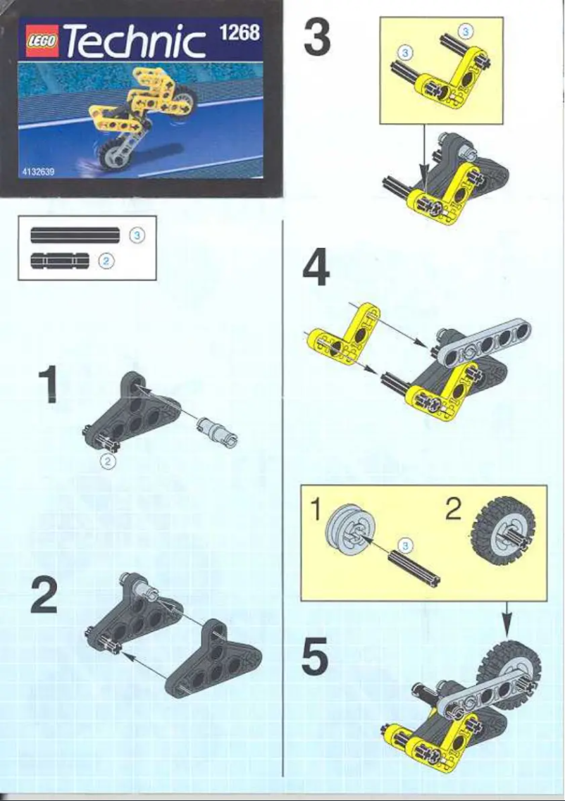 Page 1 of the manual User Manual Lego BIKE BLASTER (OLD 3003)