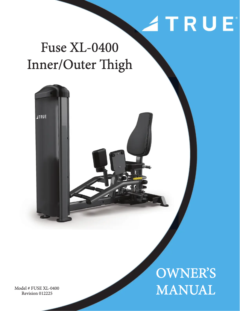 Page 1 of the manual User Manual True Fuse XL-0400