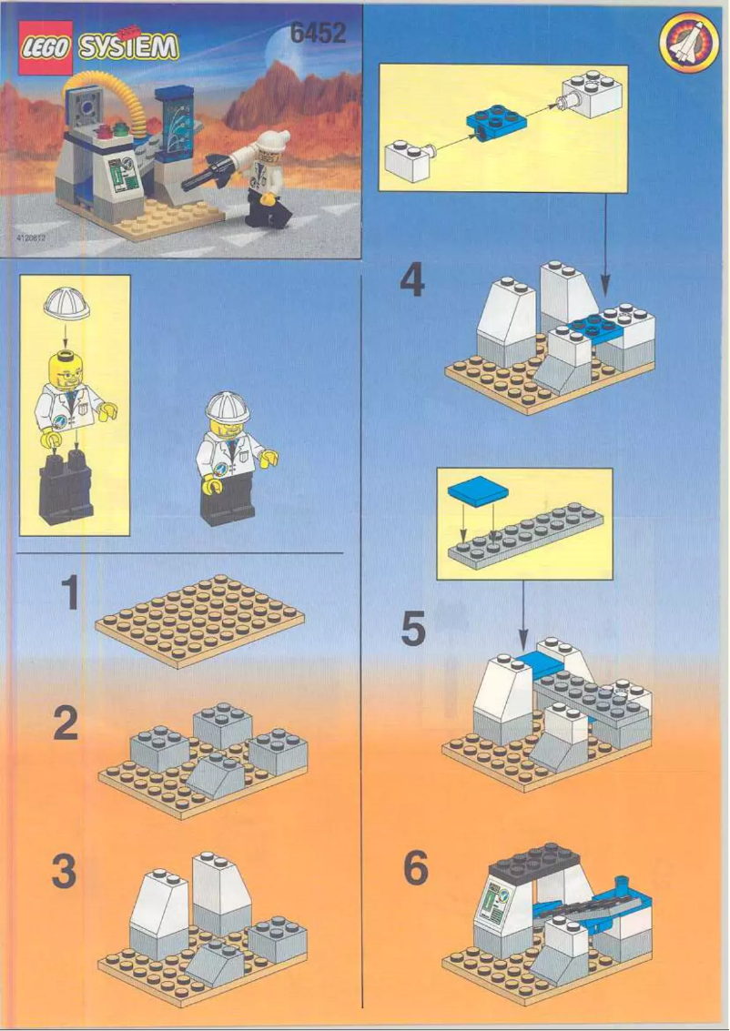 Page 1 of the manual User Manual Lego City 6452