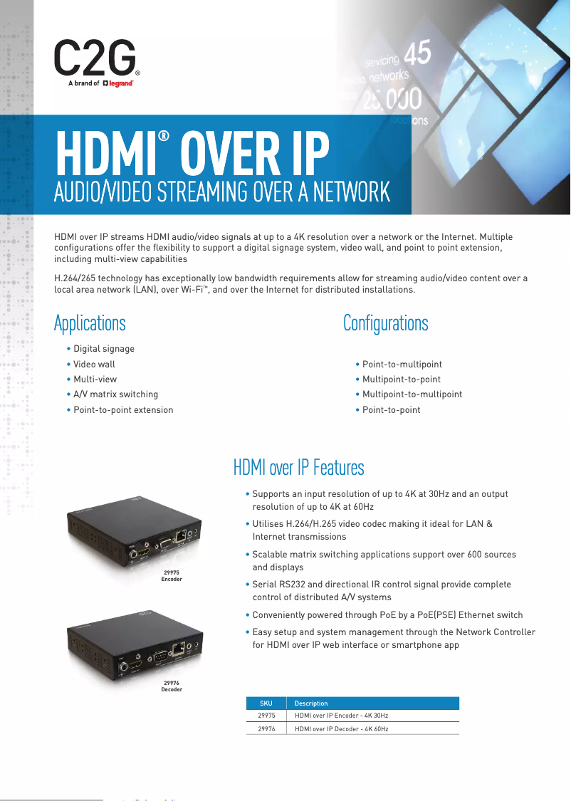 Page 1 of the manual User Manual C2G 29976