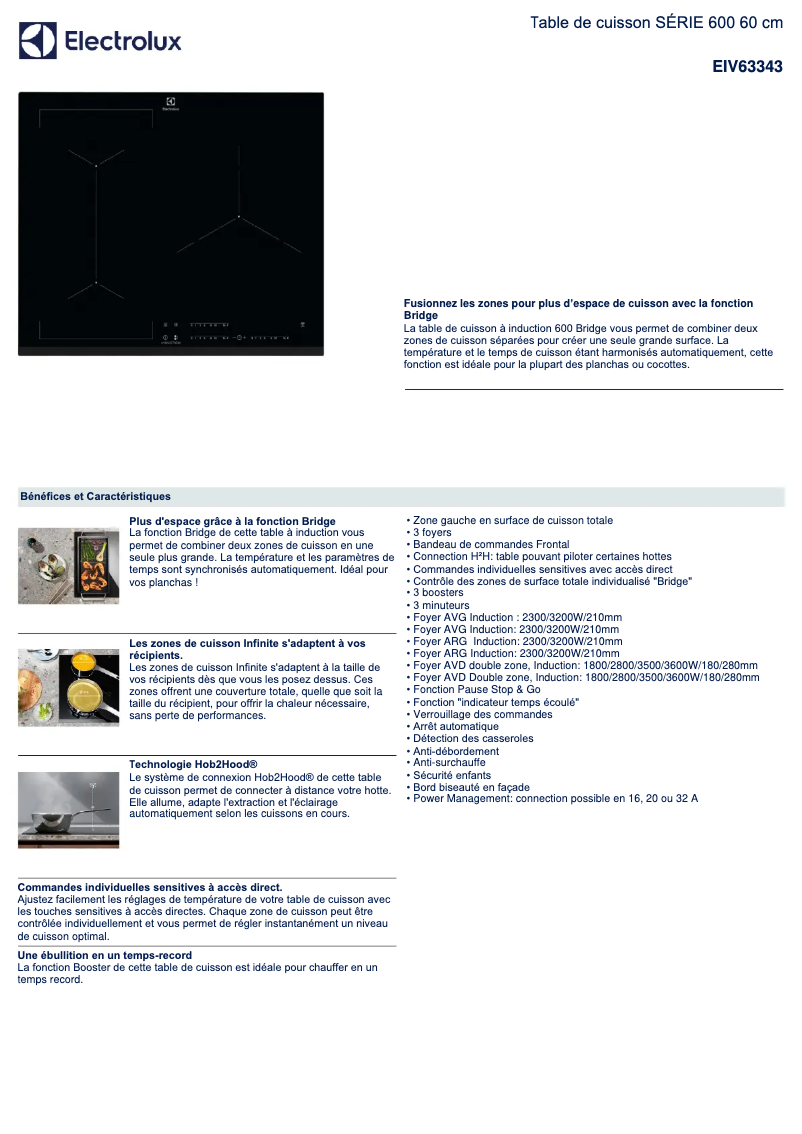 First page image of the manual for EIV63343