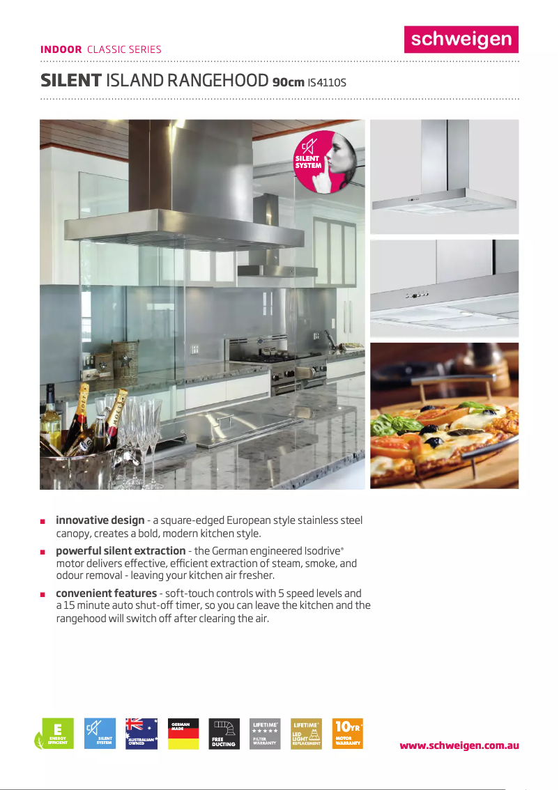 First page image of the manual for IS4110S