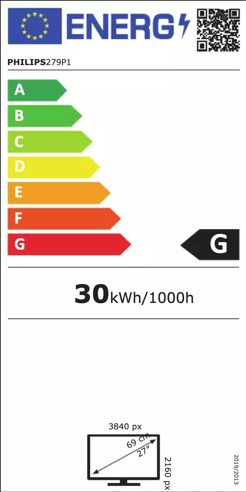 First page image of the manual for Brilliance 279P1