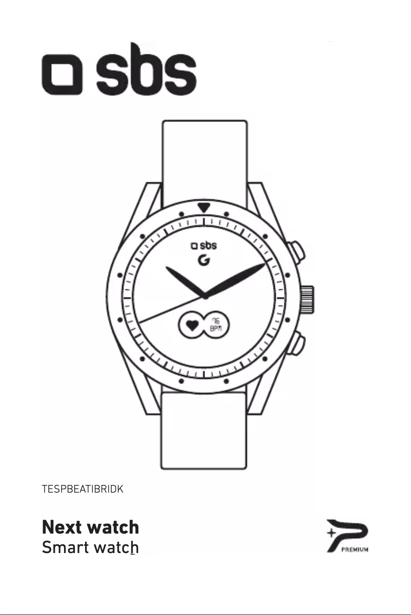 Page 1 of the manual User Manual SBS Next watch