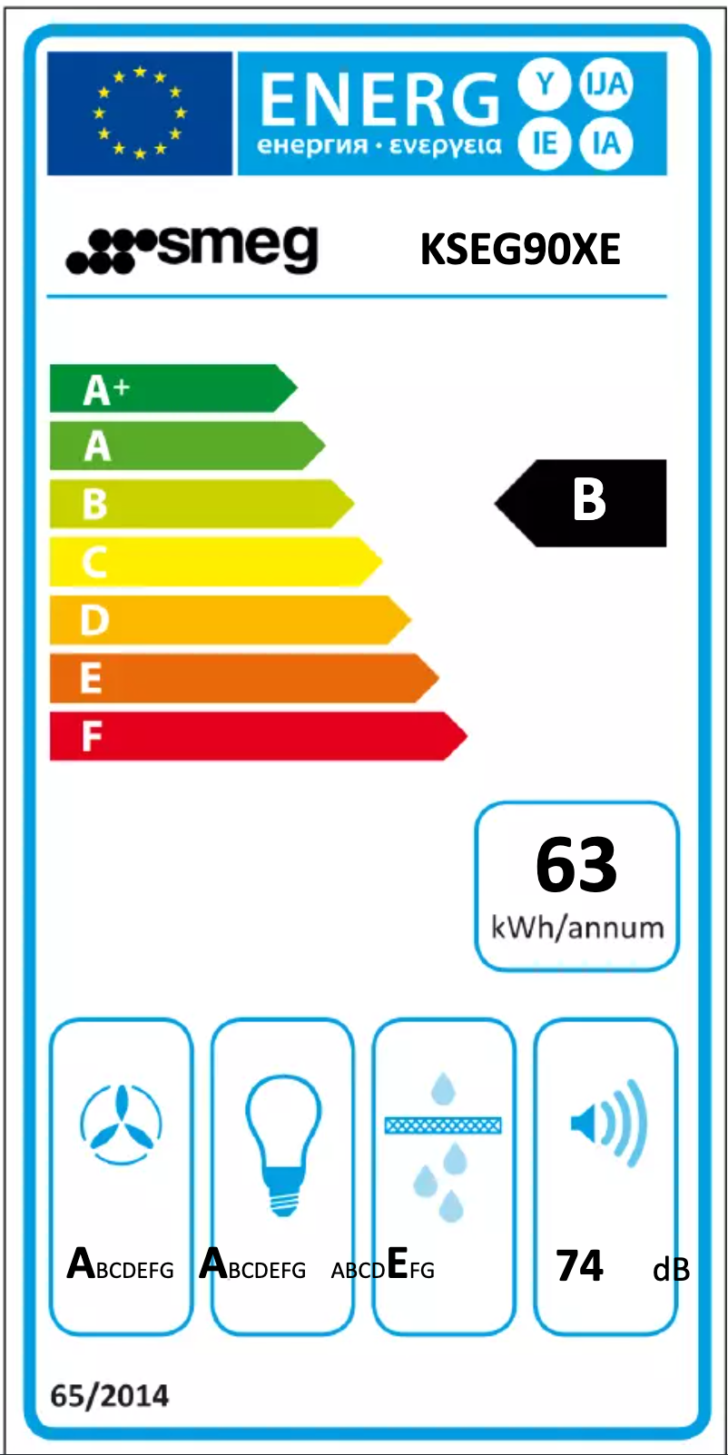 First page image of the manual for KSEG90XE