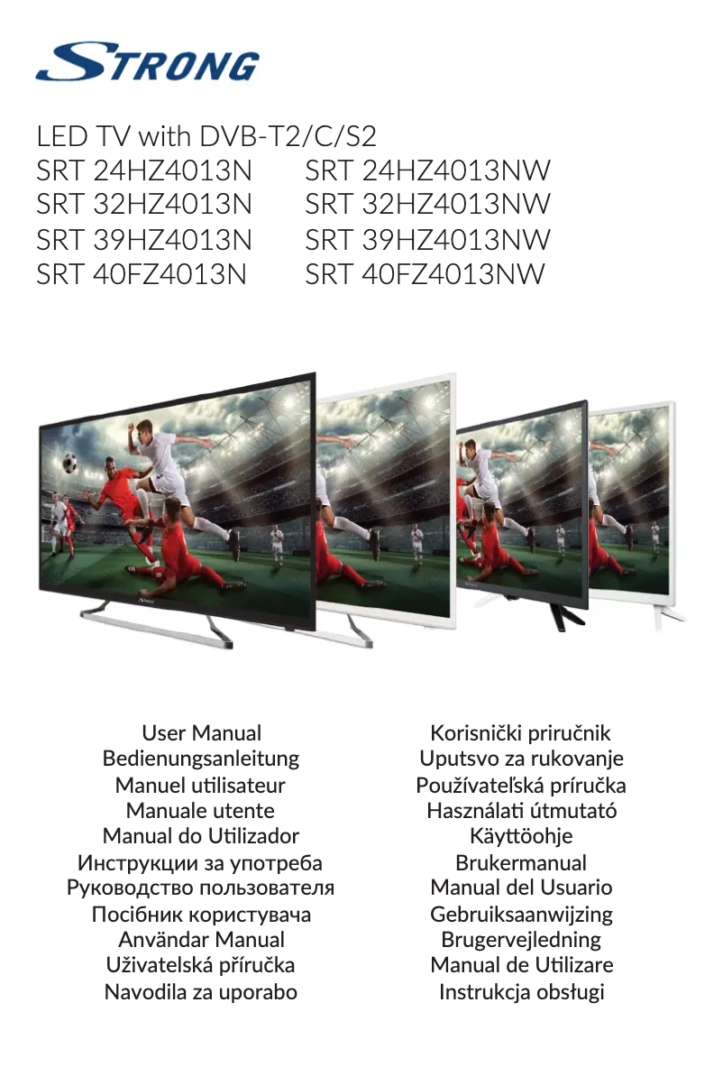 First page image of the manual for SRT 32HZ4013N