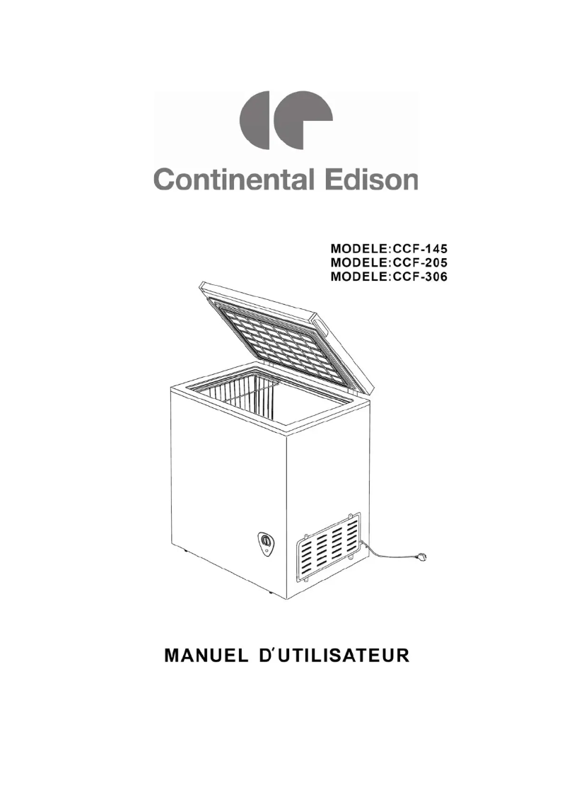 First page image of the manual for CCF-205