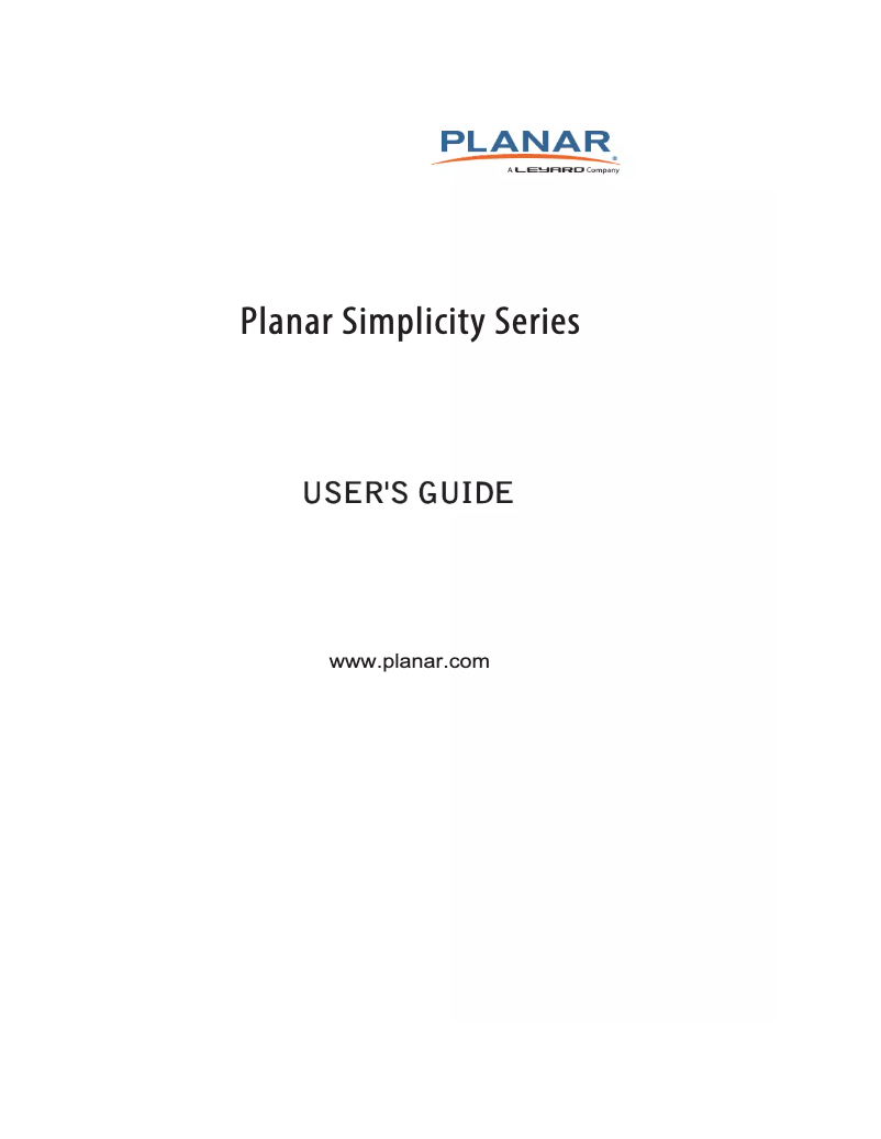 First page image of the manual for SL4851