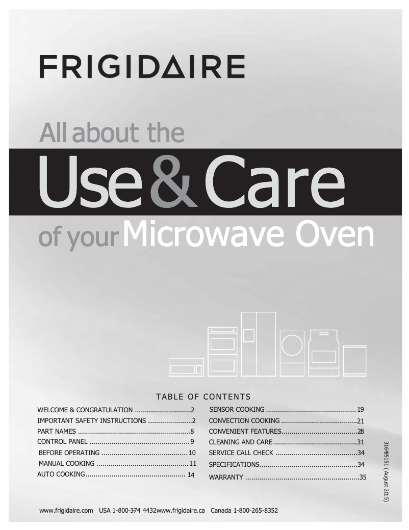 First page image of the manual for FPBM3077RF