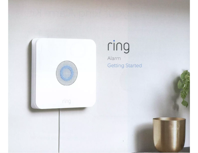 Page 1 of the manual User Manual Ring Alarm Security Kit