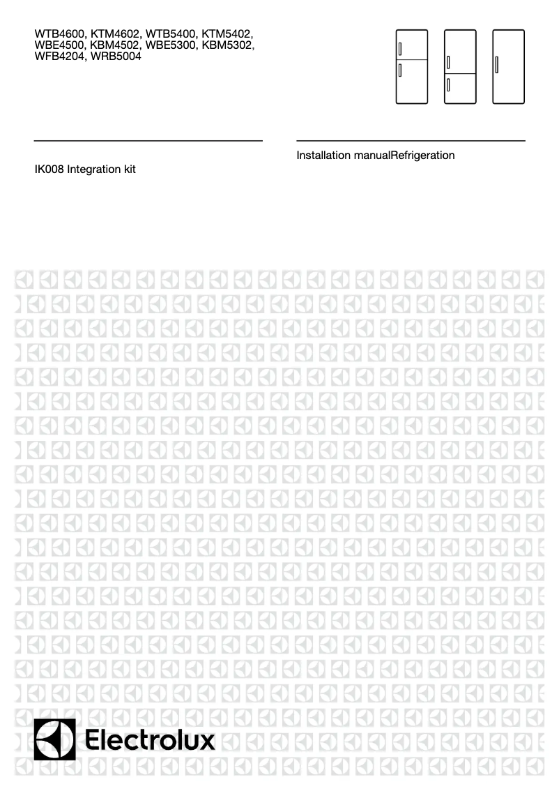 First page image of the manual for KBM5302WA