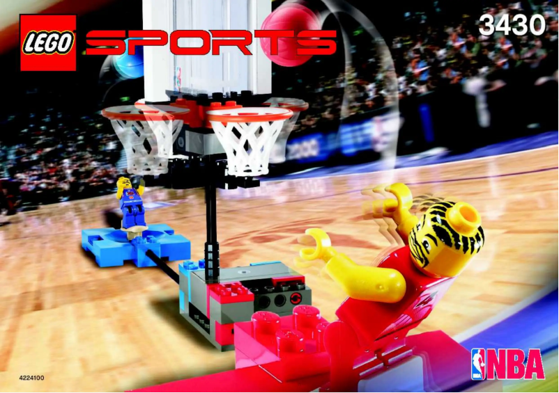 Page 1 of the manual User Manual Lego Sports 3430