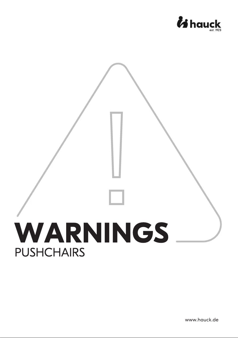 Page 1 de la notice Manuel utilisateur Hauck Rapid 3 Air