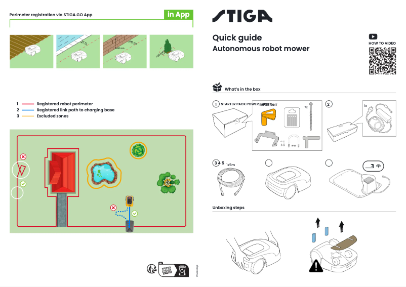 First page image of the manual for A 10000
