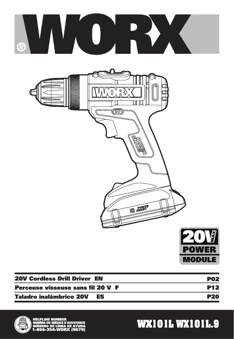 First page image of the manual for WX956L
