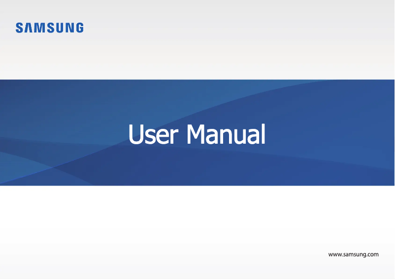 Page 1 of the manual User Manual Samsung Notebook 5