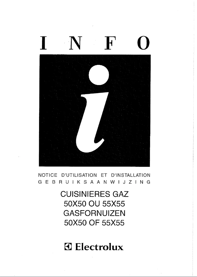 Page 1 of the manual User Manual Electrolux EK 6504