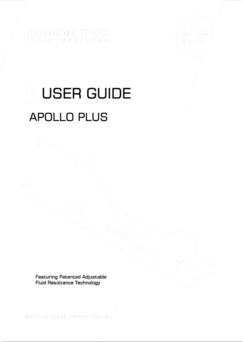 First page image of the manual for Apollo Plus