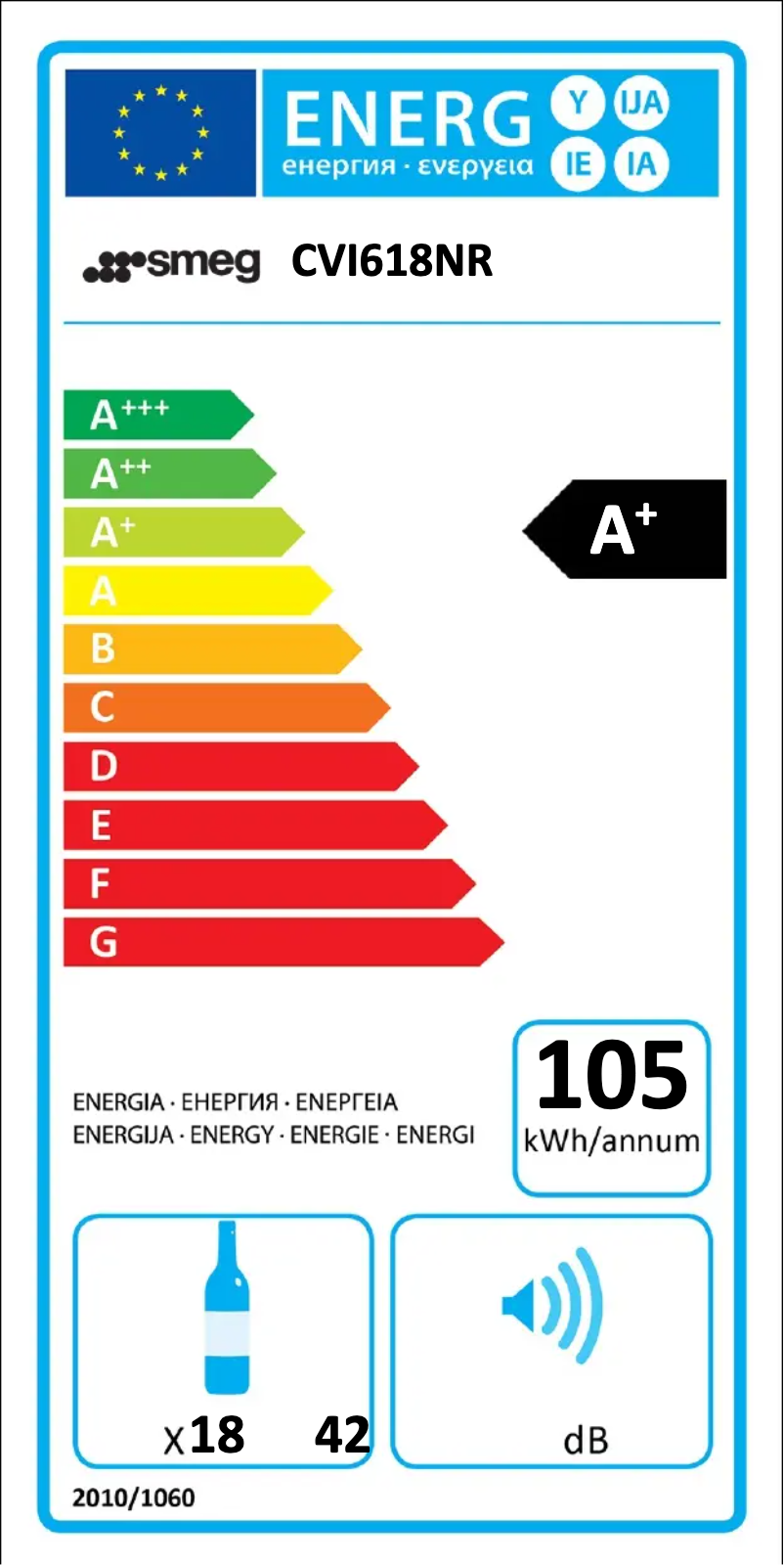 First page image of the manual for CVI618NR