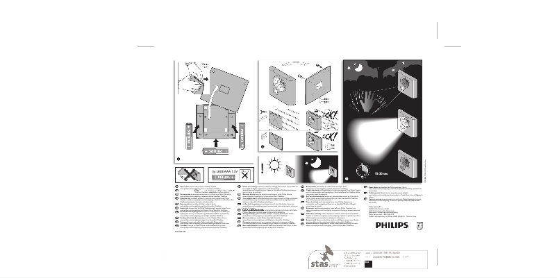 First page image of the manual for SpotOn Ultra LED