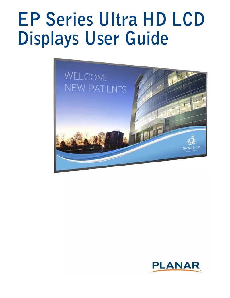 First page image of the manual for EP5014K-T