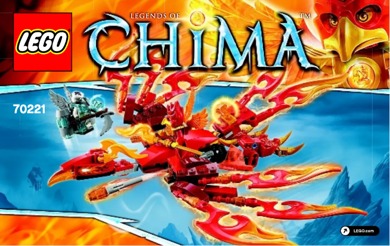 First page image of the manual for Chima 70221