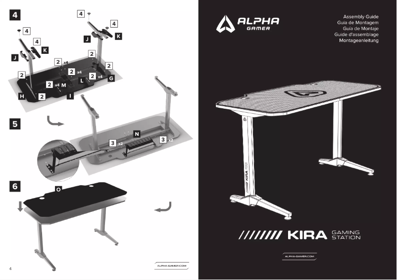 First page image of the manual for Kira
