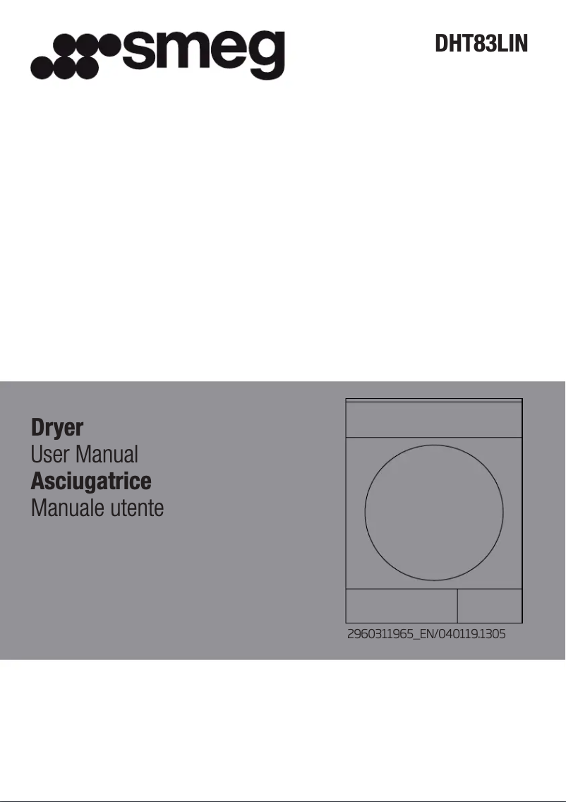 First page image of the manual for DHT83LIN