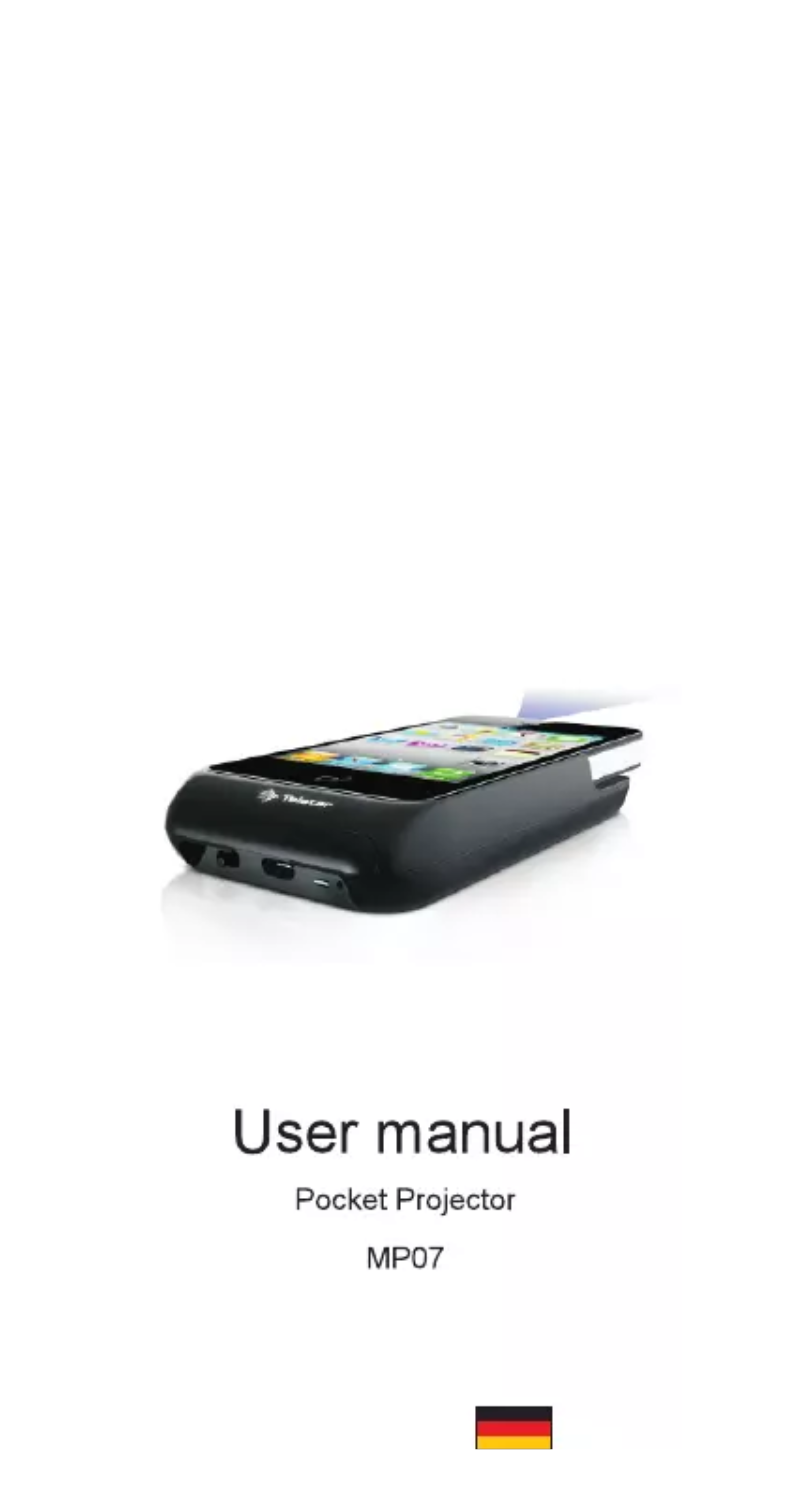 Page 1 of the manual User Manual Odys Pico