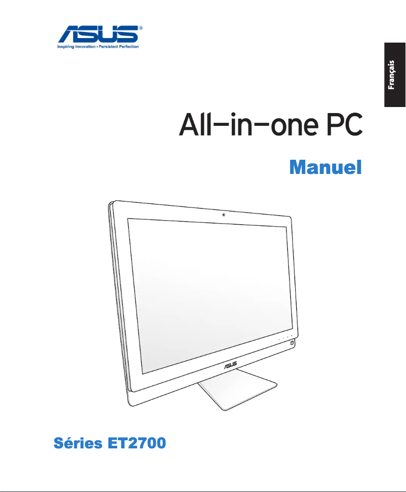 Page 1 of the manual User Manual Asus ET2700INTS