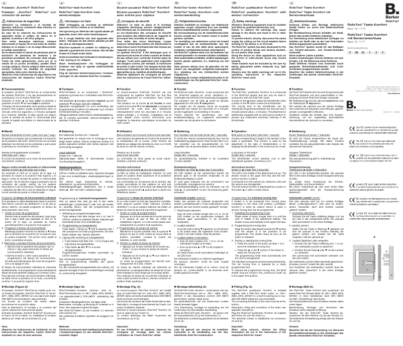 Image de la première page du manuel de l'appareil 177149