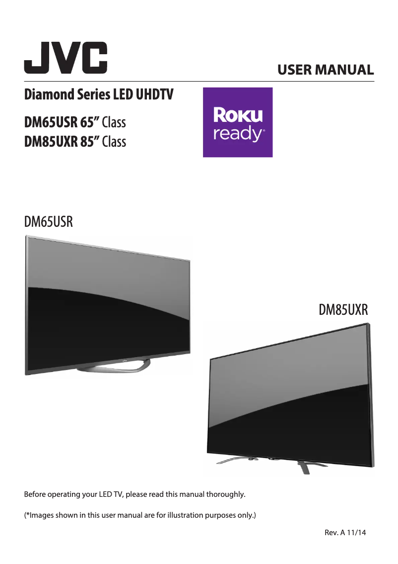 First page image of the manual for Diamond DM65USR