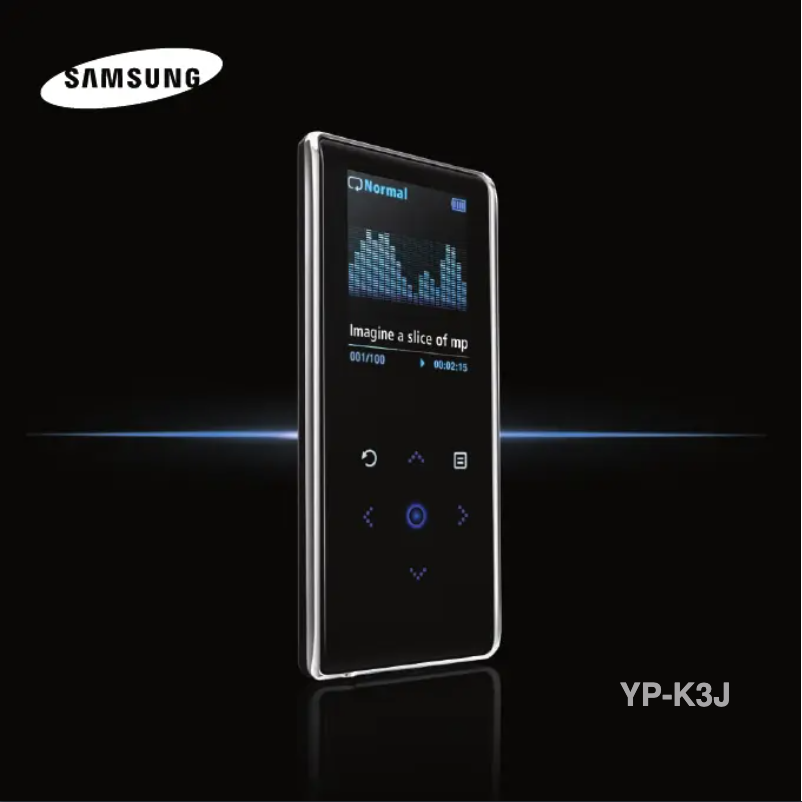 Page 1 of the manual User Manual Samsung YP-K3JQB