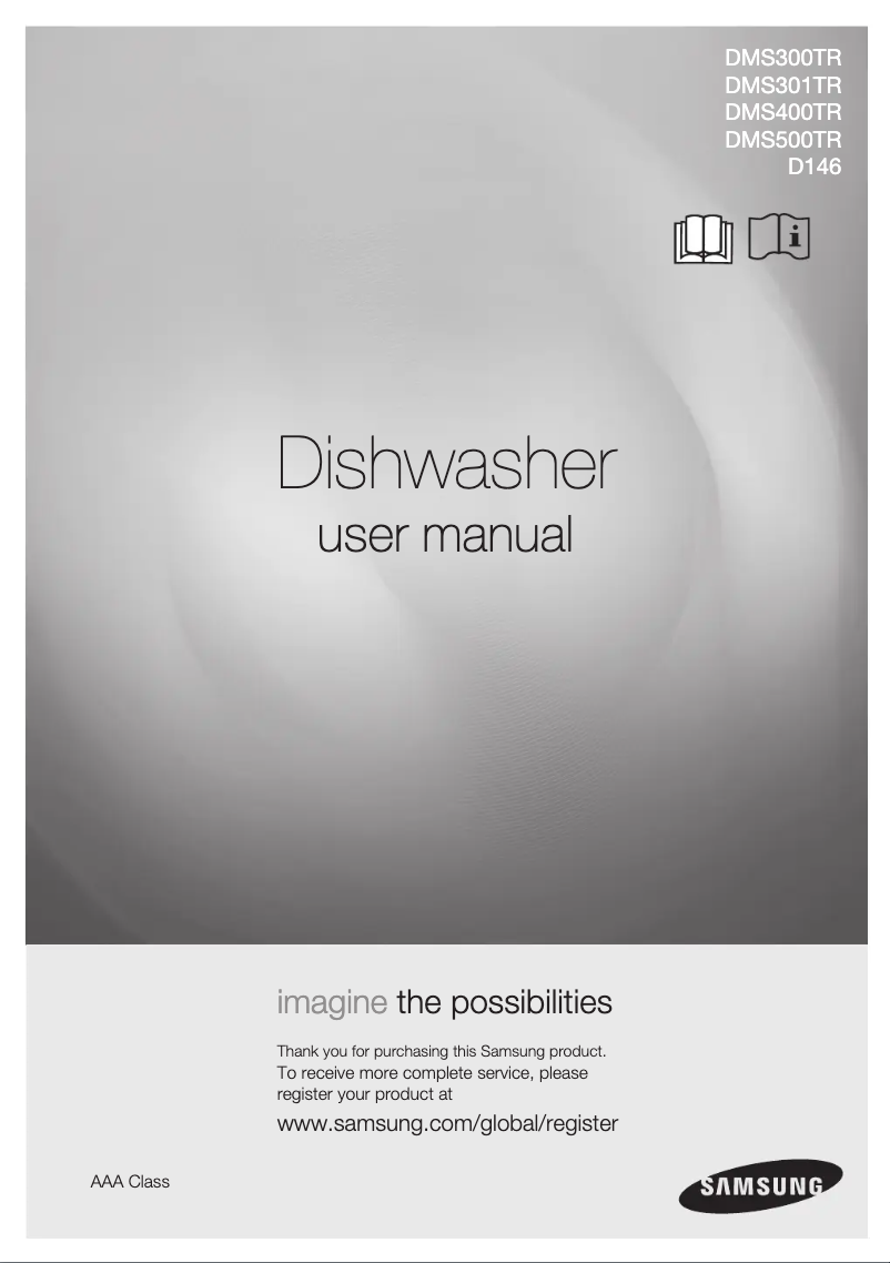 Page 1 of the manual User Manual Samsung DMS301TRS