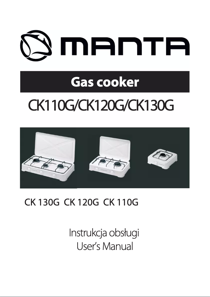 Page 1 of the manual User Manual Manta CK120G