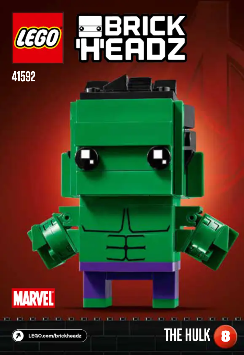 Page 1 of the manual User Manual Lego The Hulk 41592