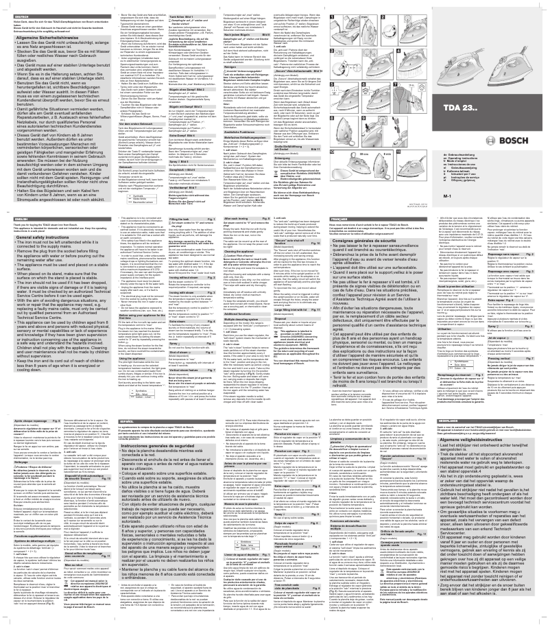 First page image of the manual for TDA2325