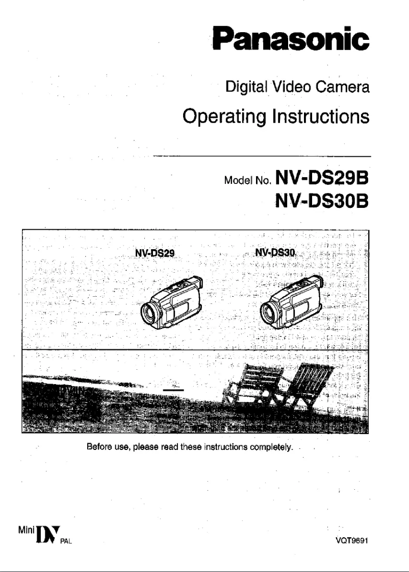 First page image of the manual for NV-DS29